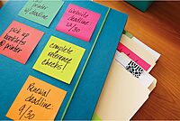 Post-it Notes, 3 in x 3 in., 18 Sticky Notes Pads, 100 Sheets per Pad, Poptimistic Collection