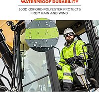 ERGODYNE GloWear 8915BK Class E Hi-Vis Rain Pants