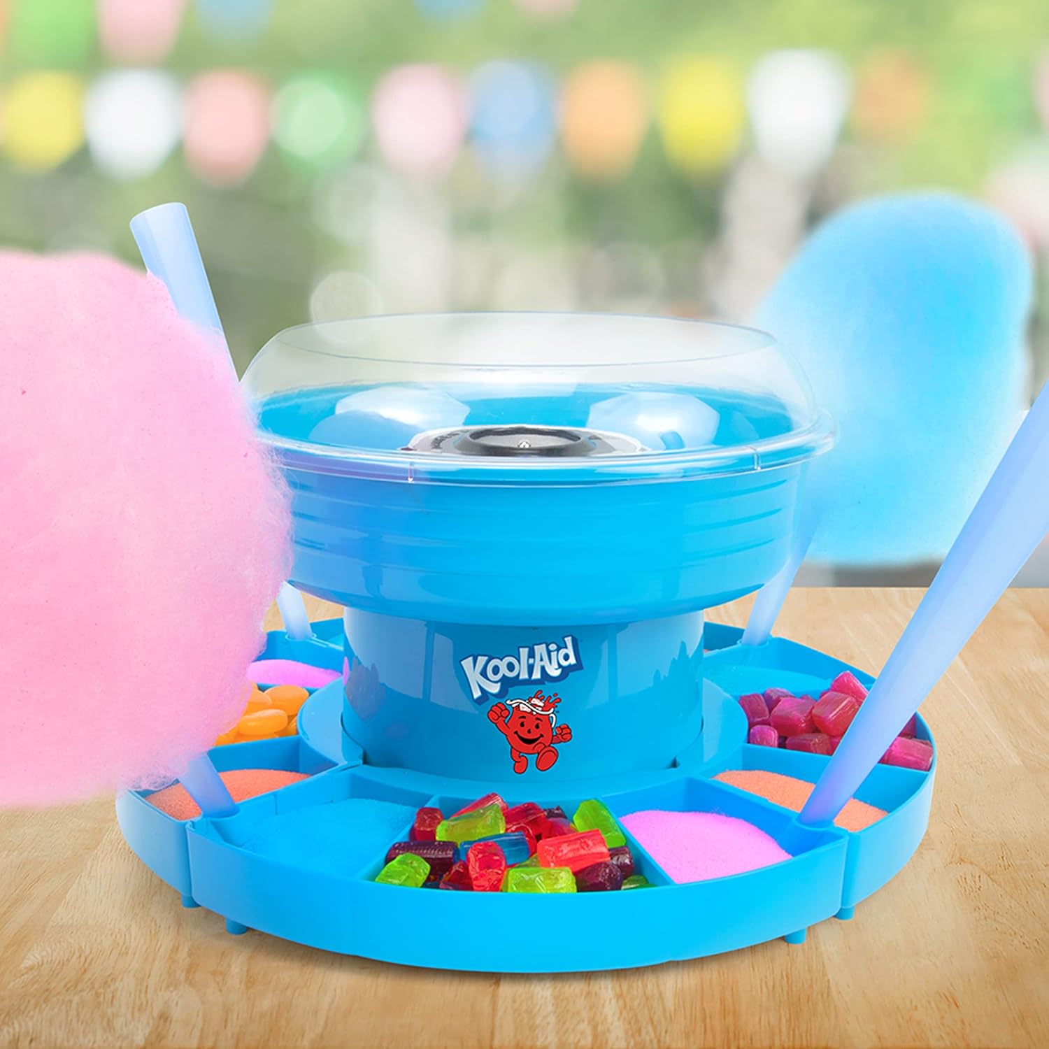 NOSTALGIA Cotton Candy Flossing Sugar Party Kit (3-Pack)