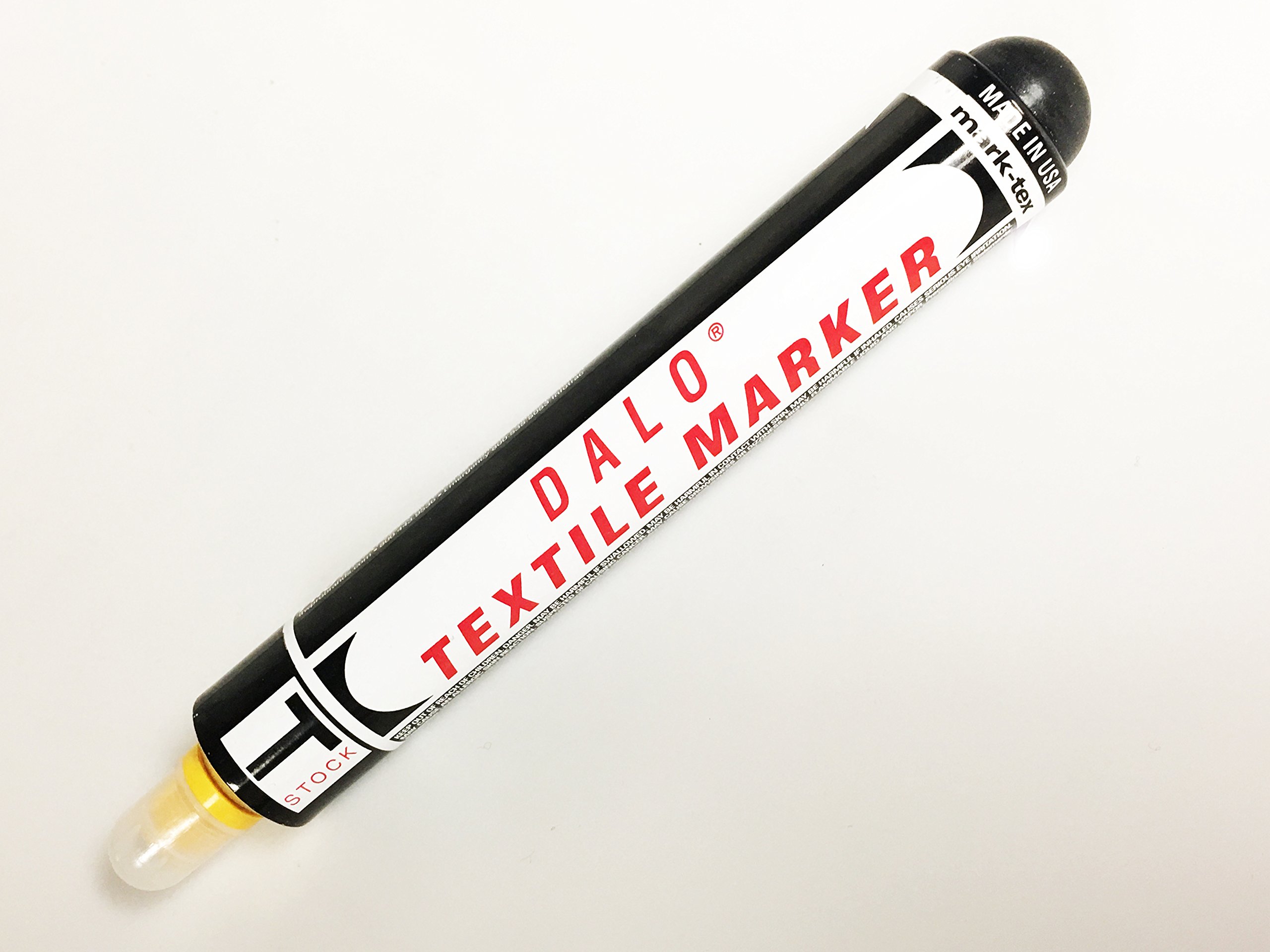 Dykem Dalo 30635 Yellow Medium Marking Pen - Tip Type: Medium 23063 [PRICE is per EACH]