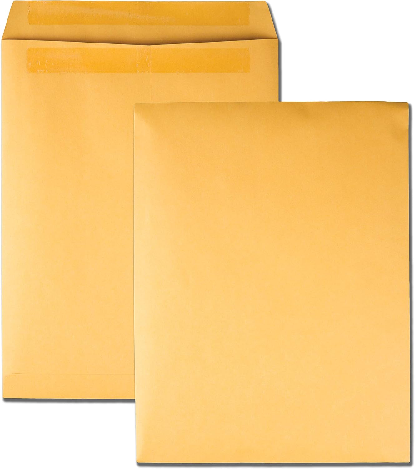Quality Park Redi-Seal Catalog Envelopes, 10x13, 28lb, Kraft, 100/Box