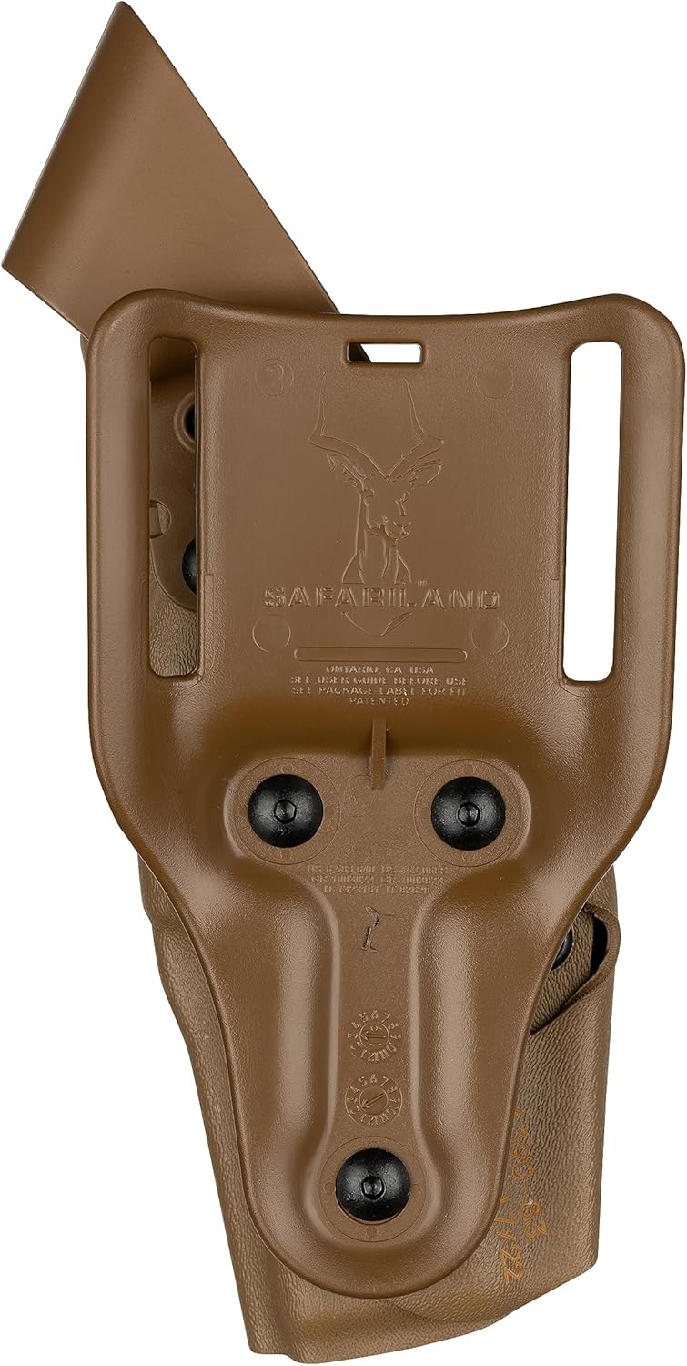 SAFARILAND 6390RDS Level One Retention Duty Holster, Red Dot Sight Compatible, STX Tactical