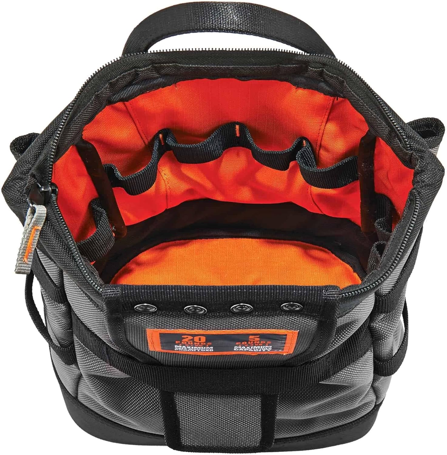ERGODYNE Arsenal Topped Tool Pouch with Snap-Hinge Closure