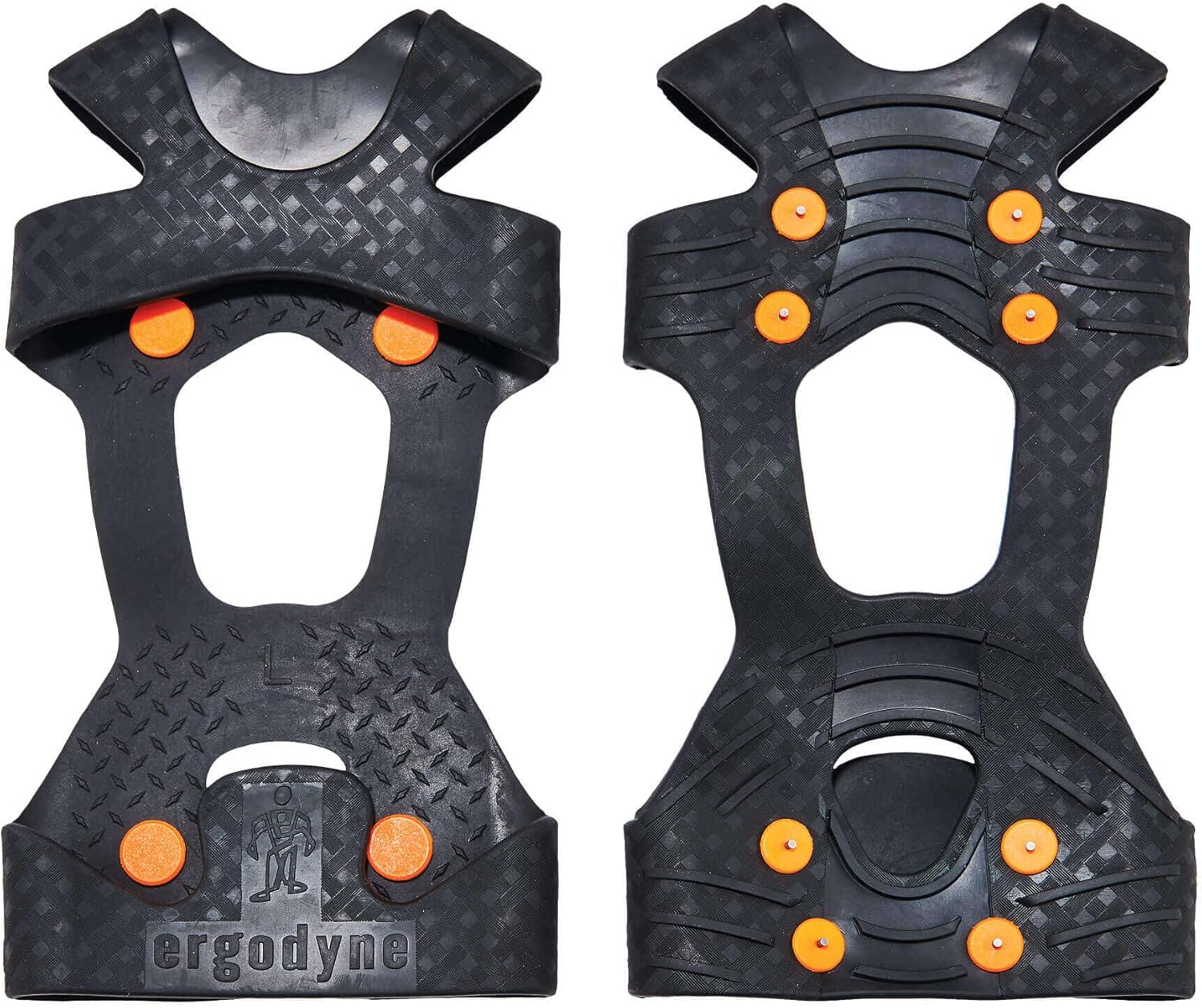 Ergodyne TREX 6300TC Slip-On Ice Traction Cleats with 8 Tungsten Carbide Studs