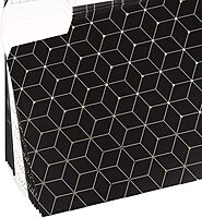 U Brands Fashion File Folders, Letter Size, 8-1/2in x 11in, Modern + Classic, Pack Of 24 Folders