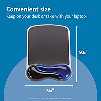 KENSINGTON Duo Gel Mouse & Keyboard Wrist Rests