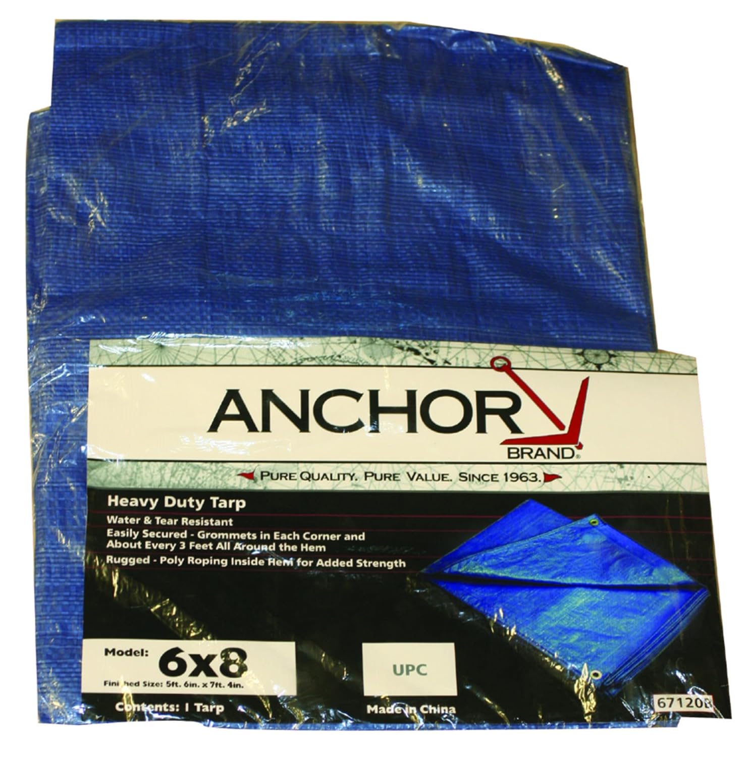 101-3040, Anchor 11020 30 X 40' Poly TARP Woven LAMIN