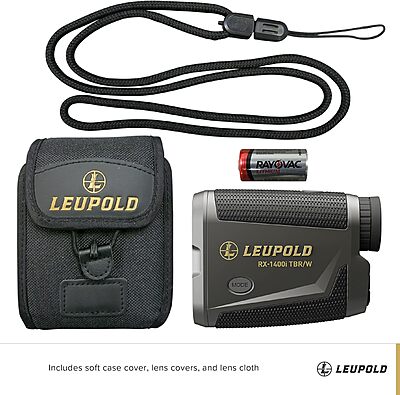 Leupold RX-1400I TBR/W Gen 2 w/Flightpath Rangefinder, Black/Gray