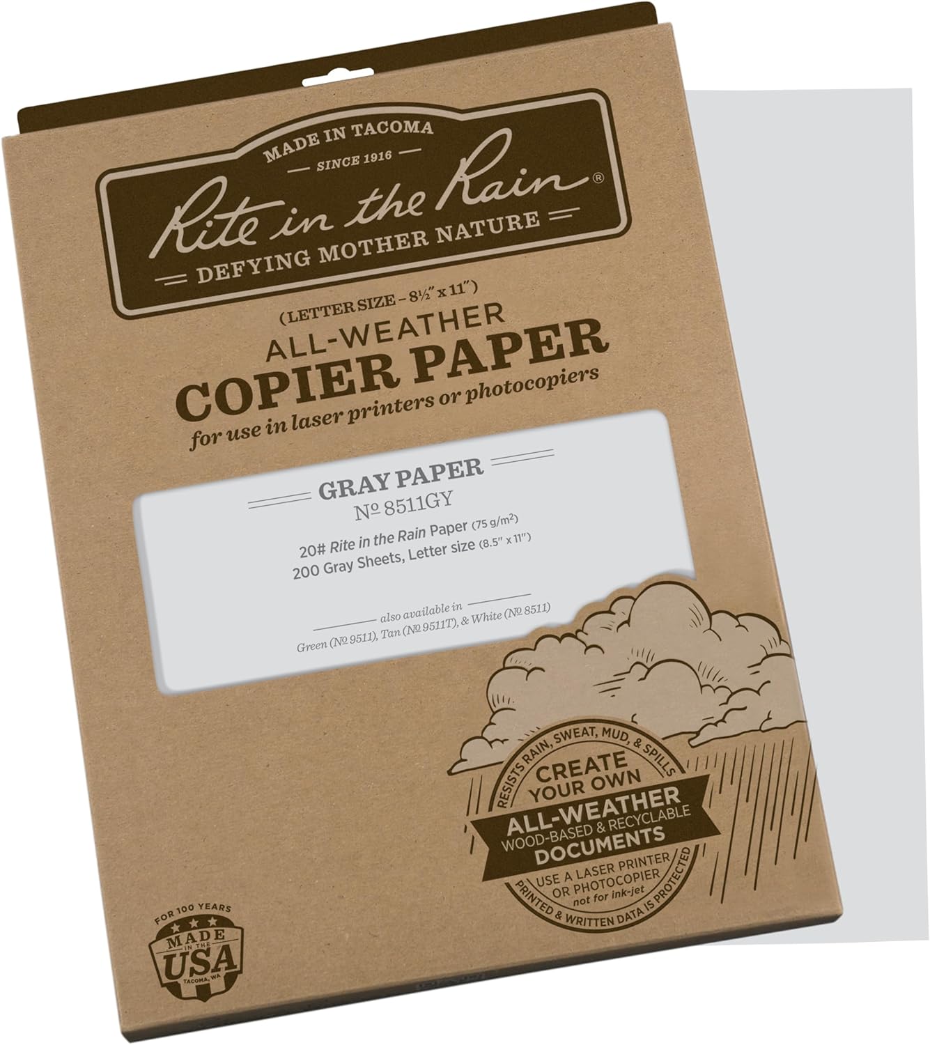 RITE IN THE RAIN All-Weather Printer & Copy Paper