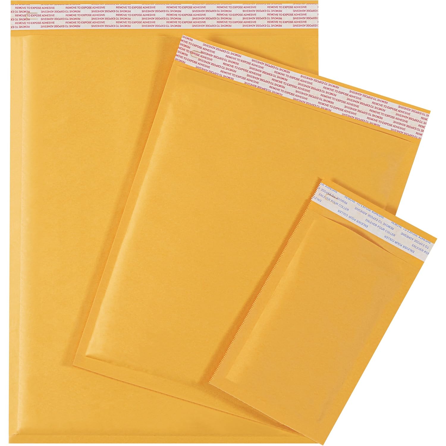 Aviditi/Partners Brand Kraft Self-Seal Bubble Mailers 10 x 6