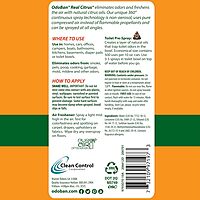 OdoBan Aroma Eliminator, 360-Degree Continuous Spray Natural Oil Real Citrus Air Freshener, Toilet Spray, Made in the USA, Orange Scent, 10 Ounces Orange 10 Fl Oz (Pack of 1)