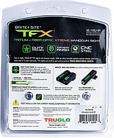 TRUGLO TFX Day/Night Handgun Sight (Tritium & Fiber-Optic)