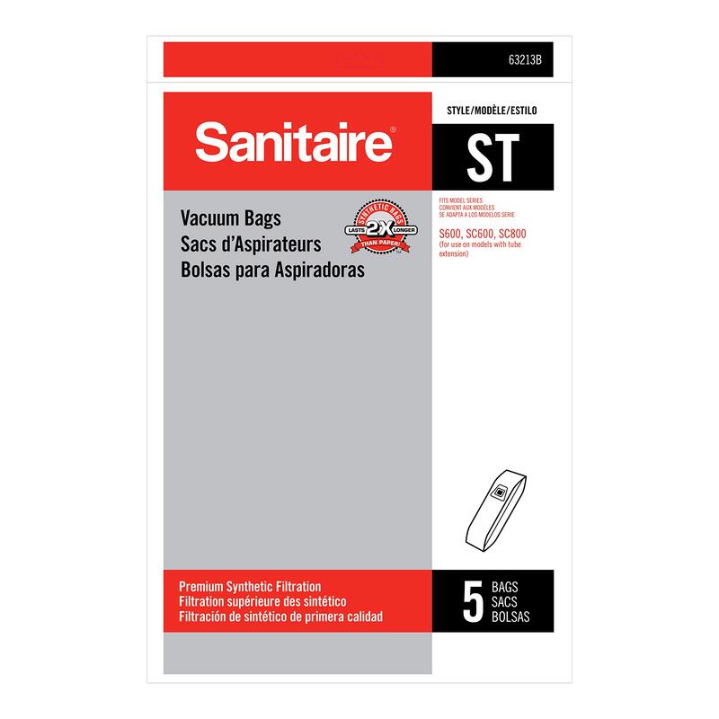 Sanitaire ST Style Vacuum Bags, 5-Pack (White)