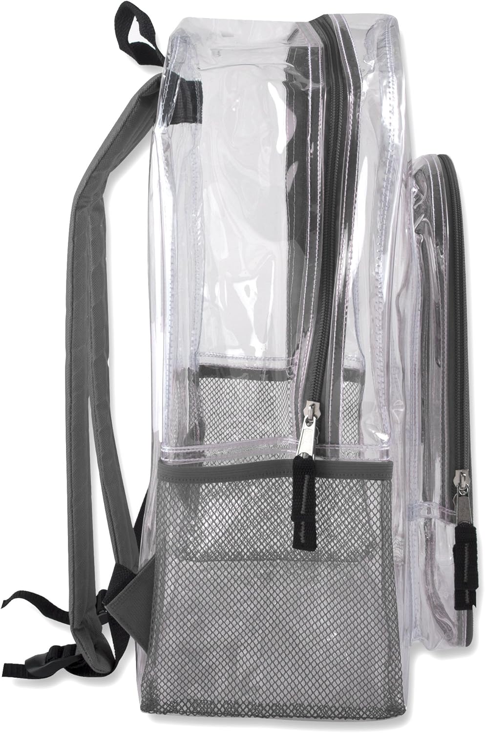 TRAILMAKER Heavy Duty Clear Backpack | Transparent Stadium-Approved for Women, Men, School, Travel