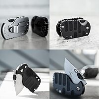 Böker Plus Subcom 2.0 Black - knife with Zytel handle scales - with D2 blade - with clip