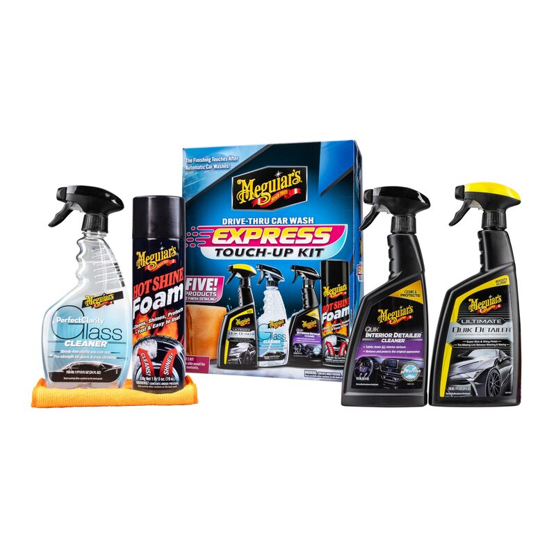 Meguiar's Drive-Thru Car Wash Express Touch-Up Kit - The Perfect Car Detailing Kit for Touching Up After Running Through