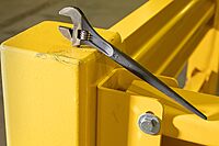 CRESCENT Adjustable Black Oxide Construction Wrench - Forged Alloy Steel