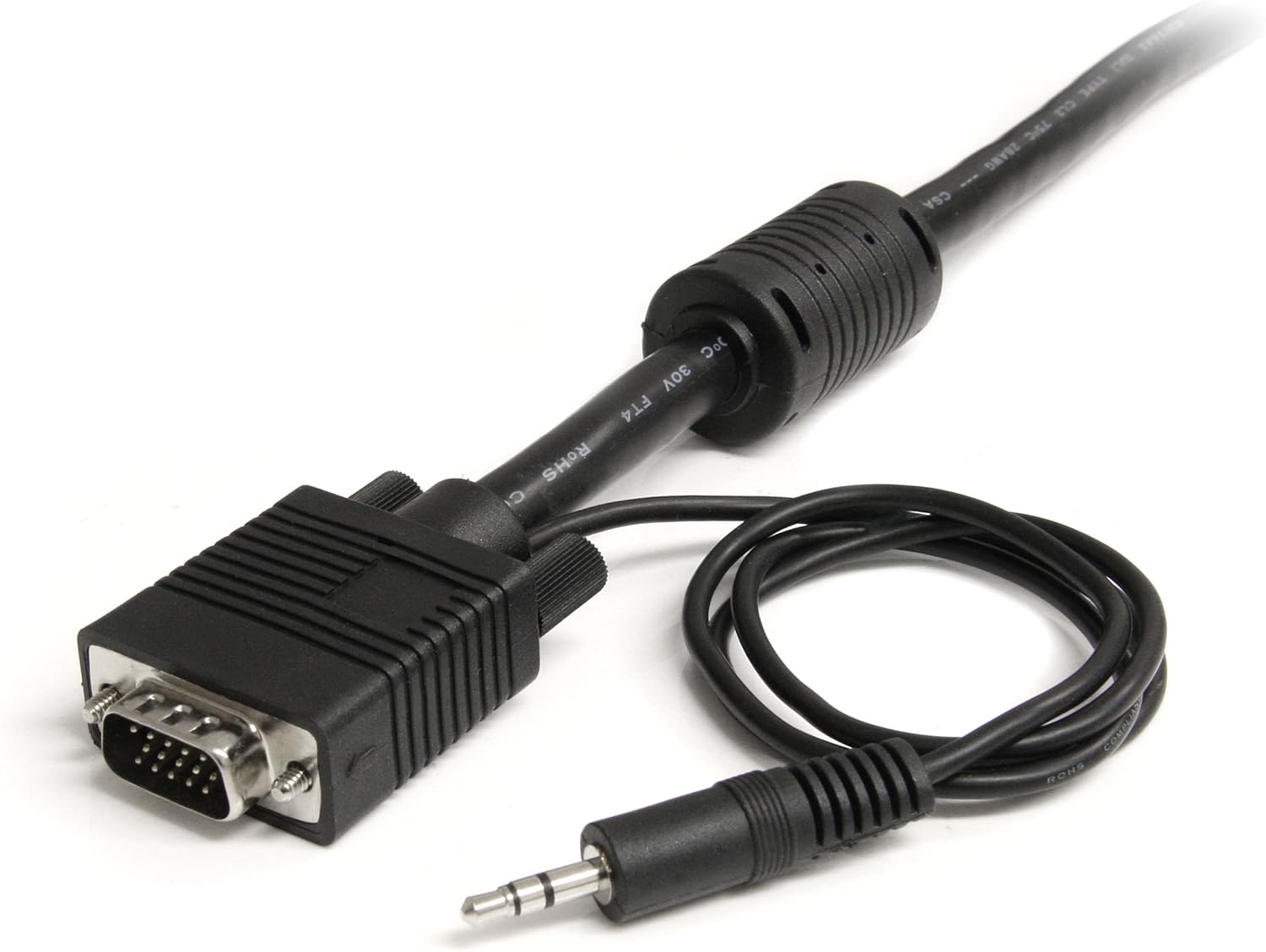 StarTech.com Coaxial High Resolution VGA Cable with Audio - HD15 M/M