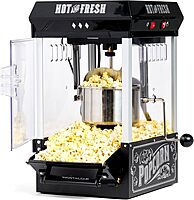 Nostalgia Popcorn Maker Machine - Professional Vintage Movie Theater Style