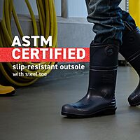 DUNLOP PROTECTIVE FOOTWEAR Durapro Steel Toe Waterproof PVC Work Boots