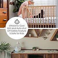 CRANE Drop 1-Gallon Ultrasonic Cool Mist Humidifier