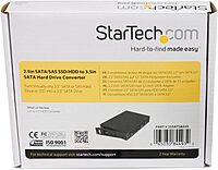 StarTech.com 2.5in to 3.5in SATA Drive Adapter Enclosure