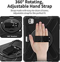 CODi Rugged Case for iPad Pro 11" (M4) (2024) | 360° Protection, Drop-Test & Fluid Contamination Certified