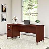 Bush Furniture Somerset 72W Office Desk with Drawers