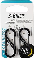 Nite Ize S-Biner Dual Carabiner in Stainless Steel