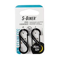 Nite Ize S-Biner Dual Carabiner in Stainless Steel