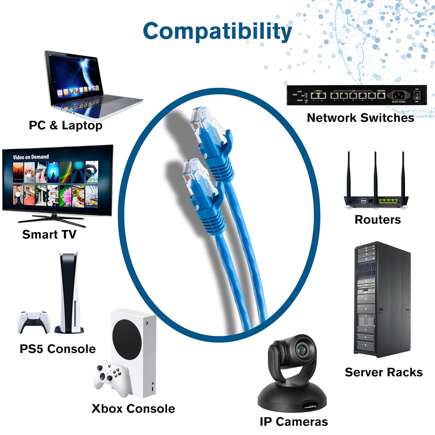 C2G Cat6a Snagless Unshielded (UTP) Slim Ethernet Patch Cable