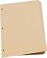 Rite in the Rain Looseleaf Paper,Universal, Beige, 11 x 8.5 x 0.5, PK100 Beige Loose Leaf