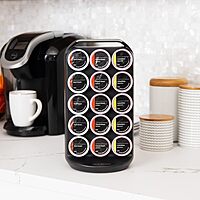 MIND READER Single-Serve Coffee Pod Carousel Countertop Organizer
