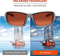 ERGODYNE Skullerz Odin Polarized Safety Sunglasses