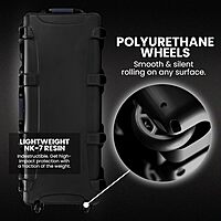 NANUK 985 Hard Firearm Case with Wheels & Custom Foam Insert