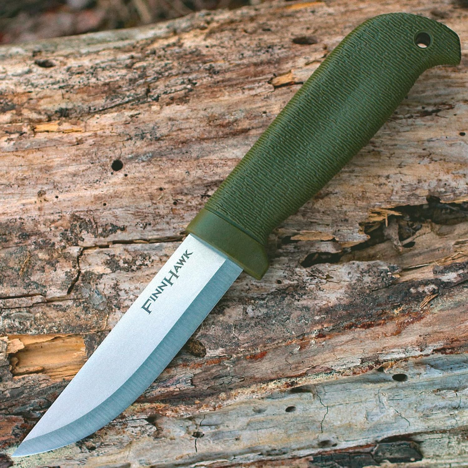 Cold Steel Finn Hawk 4" Durable Compact German 4116 Steel Fixed Blade Outdoor Bushcraft Game Hunting Utility Knife
