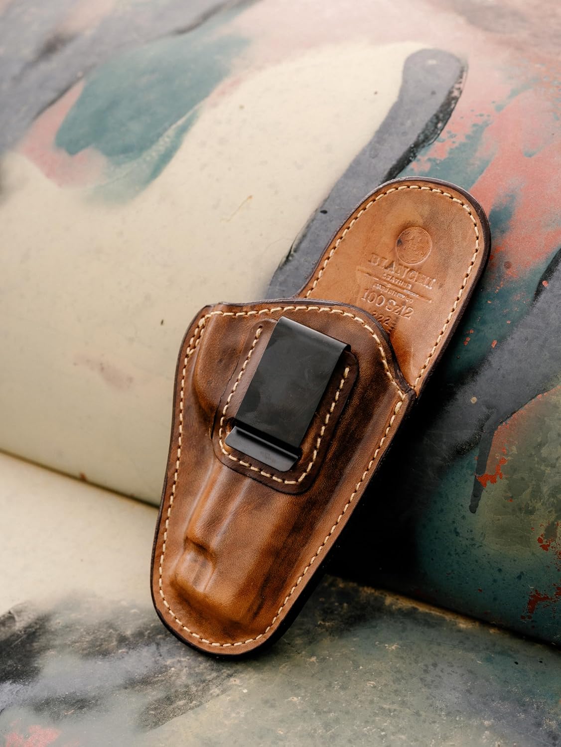 BIANCHI 100 Professional Inside-the-Waistband (IWB) Leather Holster