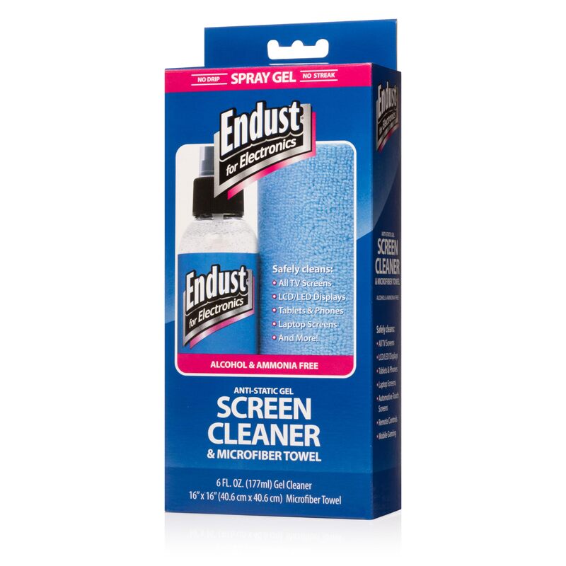 Endust for Electronics 6oz LCD/Plasma Cleaning Gel and Micro Fiber Towel 1-Pack