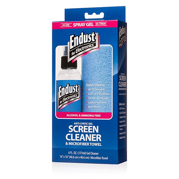 Endust for Electronics 6oz LCD/Plasma Cleaning Gel and Micro Fiber Towel 1-Pack