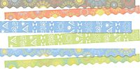 BARKER CREEK Double-Sided Trim Set of 3 Classroom Border Strips