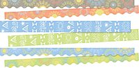 BARKER CREEK Double-Sided Trim Set of 3 Classroom Border Strips