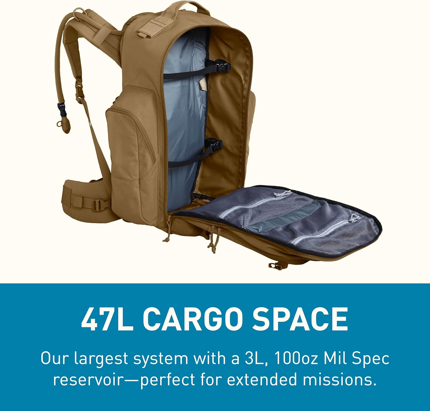 CamelBak BFM Tactical Hydration Backpack with Mil Spec Crux Reservoir