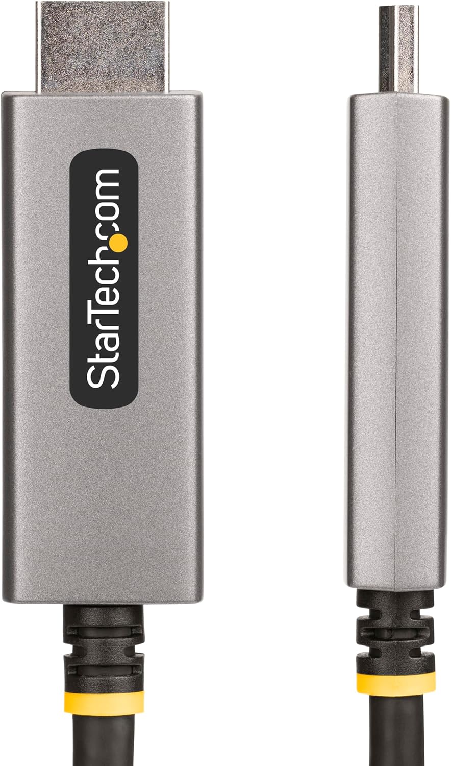 StarTech.com 6ft (2m) DisplayPort to HDMI Adapter Cable, 8K 60Hz, 4K 144Hz, HDR10, DP 1.4 to HDMI 2.1 Active Video Converter