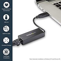 StarTech.com 4 Port USB 3.0 PCIe Card and Ethernet Adapter Bundle - 10/100/1000 Gigabit LAN PCI Express+ USB to Ethernet