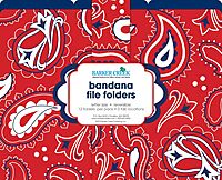 Barker Creek Designer File Folders, Letter Size, 1/3 Cut Tabs