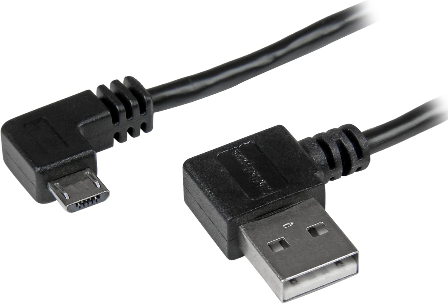 StarTech.com Right-Angle Micro-USB Cable (USB A to Micro B) - USB 2.0