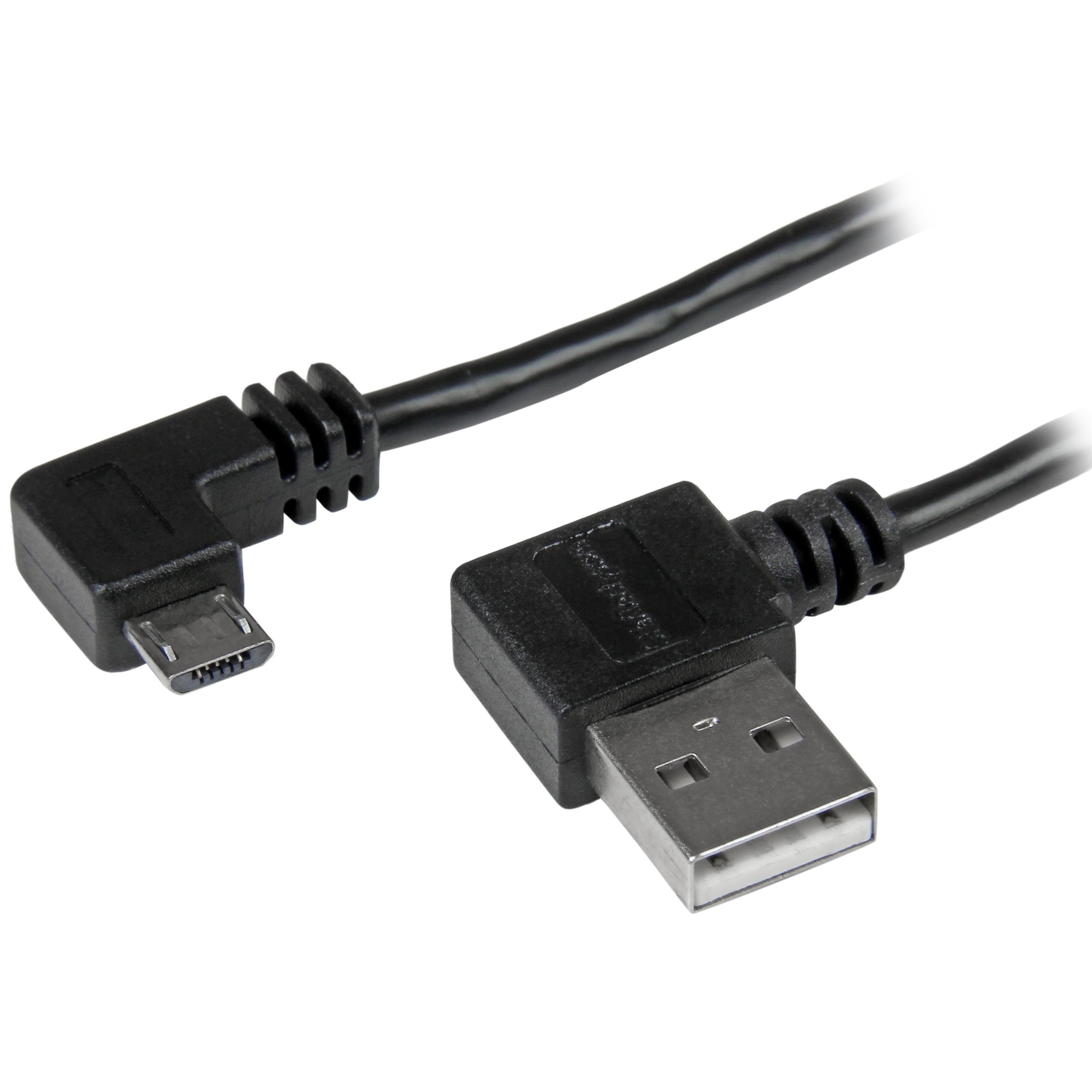 StarTech.com Right-Angle Micro-USB Cable (USB A to Micro B) - USB 2.0