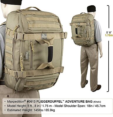 MAXPEDITION Fliegerduffel Adventure Bag