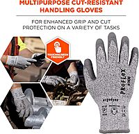 Ergodyne ProFlex 7030 PU-Coated Cut-Resistant Work Gloves