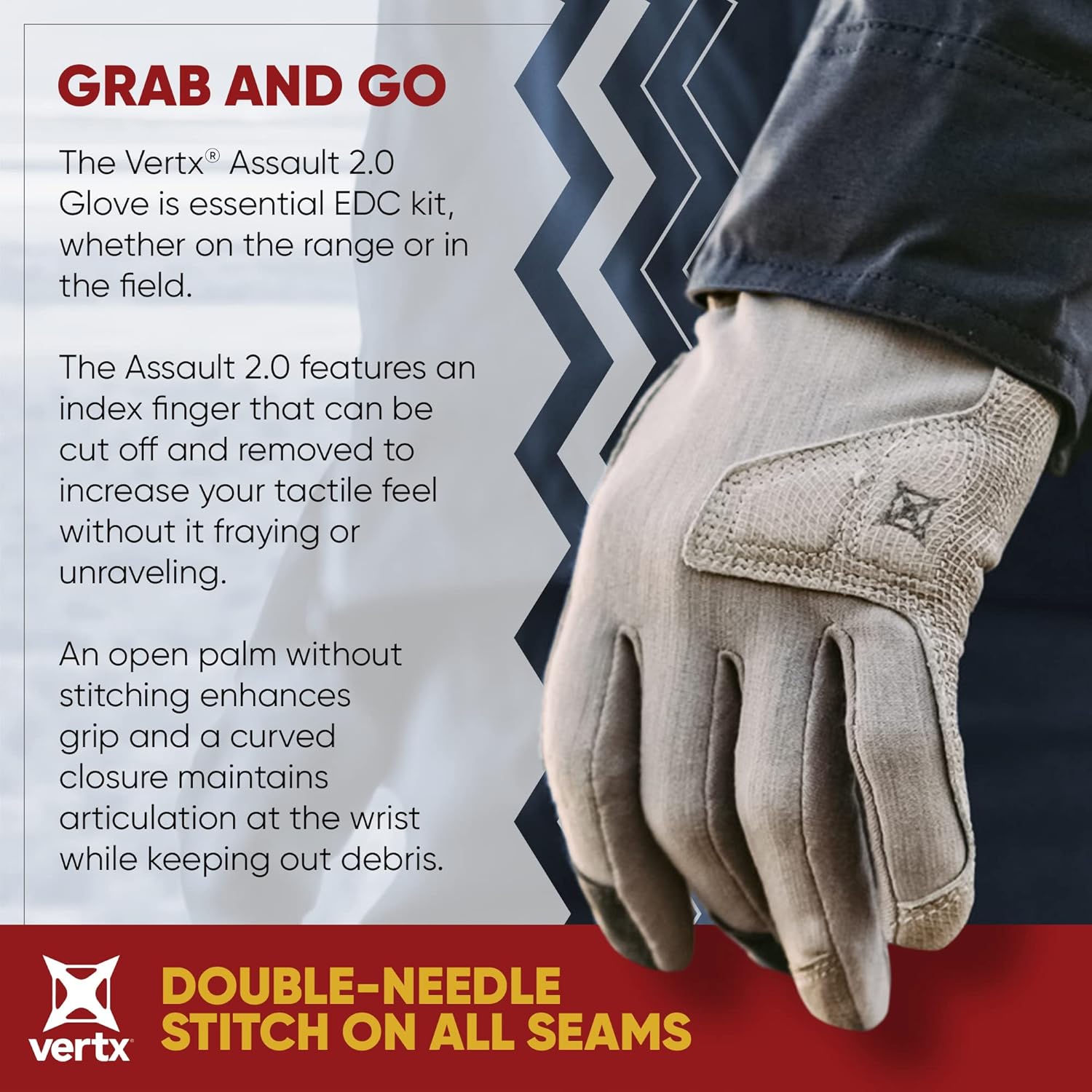VERTX Assault 2.0 Tactical Gloves